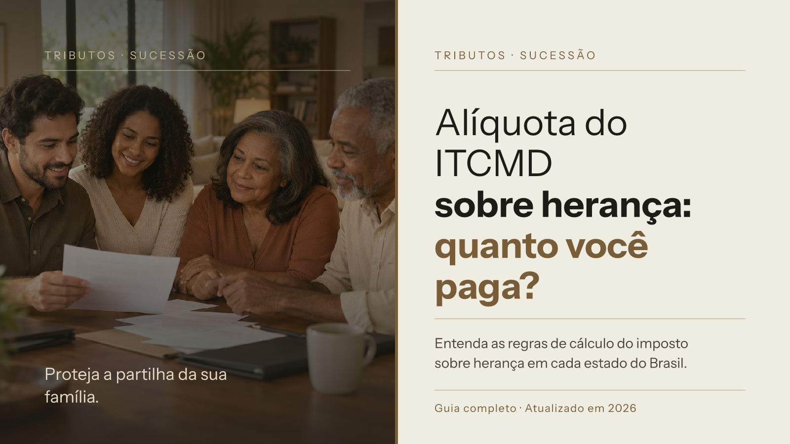 Alíquota do ITCMD sobre herança: quanto você paga?
