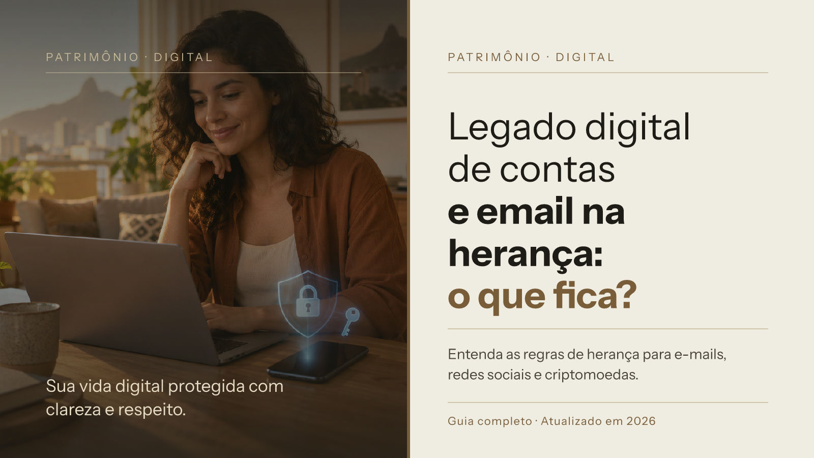 Legado digital de contas e email na herança: o que fica?