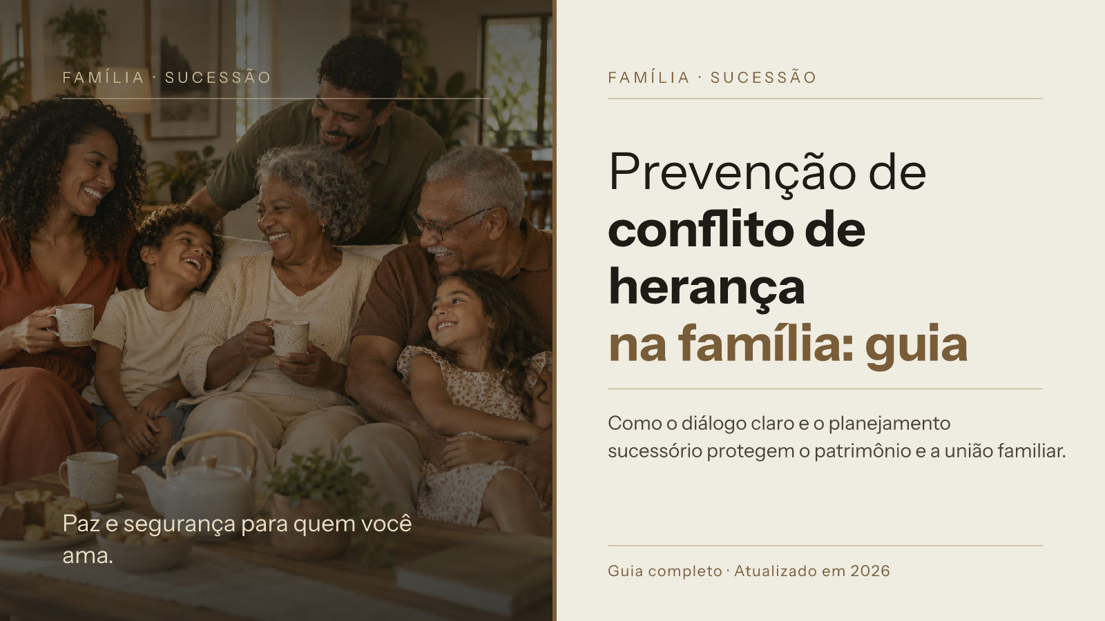 Prevenção de conflito de herança na família: guia